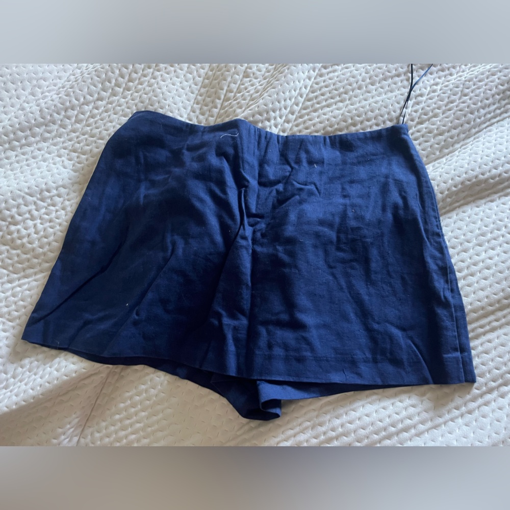 NWOT FREE PEOPLE LINEN COTTON SKORT